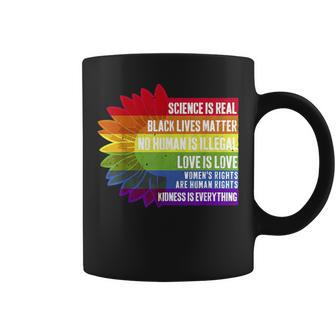 Pride Science Real Black Lives Matter Love Is Love Lgbtq Coffee Mug | Mazezy
