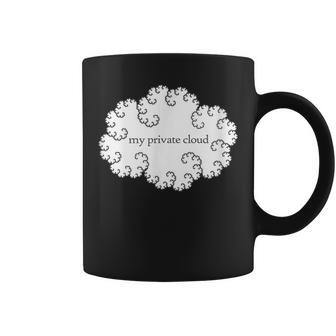 Private Cloud Computing Apparel For Tech Workers Coffee Mug | Mazezy