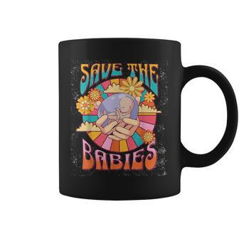 Pro Life Hippie Save The Babies Pro-Life Generation Prolife Coffee Mug - Monsterry CA
