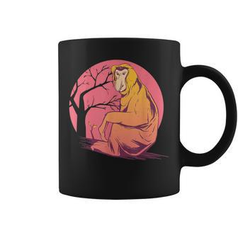 Proboscis Monkey Ape Coffee Mug | Mazezy