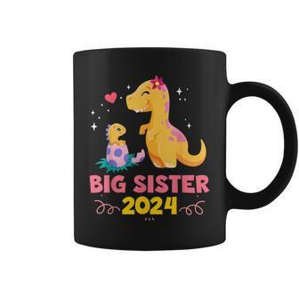 Promoted To Big Sister Est 2024 Going To Be Big Sister 2024 Coffee Mug - Thegiftio UK
