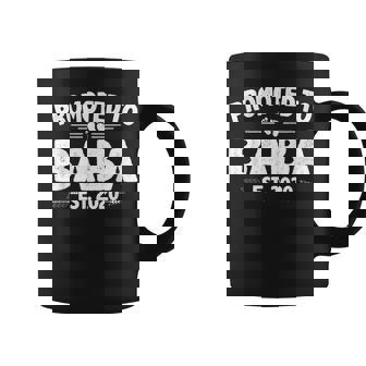Promoted To Baba Est 2020 Outfit First Father Papa Gifts Coffee Mug | Mazezy