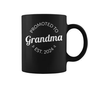 Promoted To Grandma 2024 Future Soon To Be New Grandma 2024 Coffee Mug - Seseable