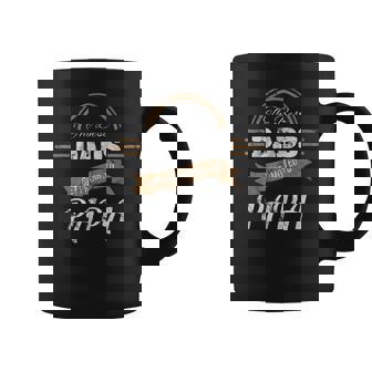 Promoted To Papa For Dad Grandpa Pregnancy Baby Reveal Coffee Mug | Mazezy