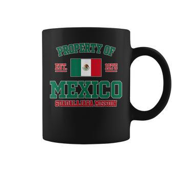 Property Of Mexico Guadalajara Mission Established 1975 Coffee Mug | Mazezy