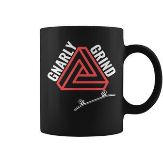 Proskateboard Design For Athletes And Gnarly Grinders Coffee Mug - Seseable