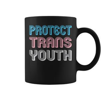 Protect Trans Youth Kids Transgender Lgbt Pride Coffee Mug | Mazezy