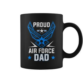 Proud Air Force Dad Veteran Pride Coffee Mug | Mazezy