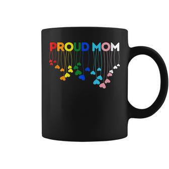 Proud Ally Lgbtq Transgender Proud Mom | Proud Trans Mom Coffee Mug | Mazezy