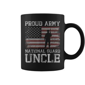 Proud Army National Guard Uncle Us Military Gift Gift For Mens Coffee Mug | Mazezy