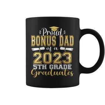 Proud Bonus Dad Of 5Th Grade Graduate 2023 Family Graduation Coffee Mug | Mazezy DE