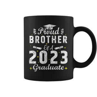 Proud Brother Of A Class Of 2023 Graduate Graduation Senior Coffee Mug | Mazezy