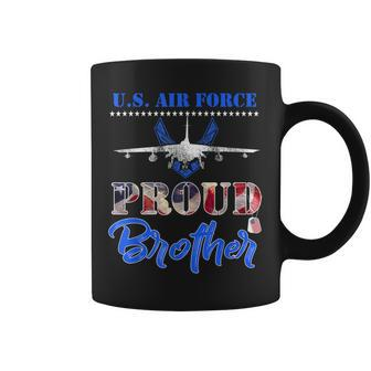 Proud Brother Us Air Force Stars Air Force Family Coffee Mug | Mazezy DE