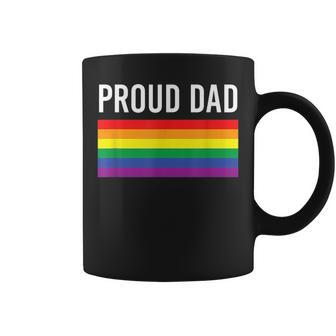 Proud Dad - Gay Pride Lgbtq Father Parent Coffee Mug | Mazezy