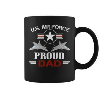 Proud Dad Of A Air Force Veteran American Military Coffee Mug | Mazezy
