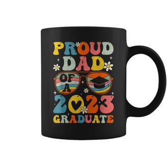 Proud Dad Of A Class Of 2023 Graduate Senior Graduation Gift For Mens Coffee Mug - Thegiftio UK
