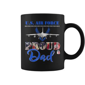 Proud Dad Us Air Force Stars Air Force Family Coffee Mug | Mazezy