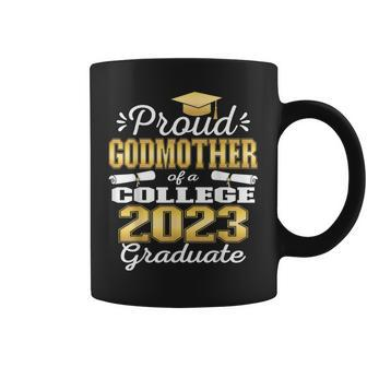 Proud Godmother Of 2023 College Graduate Family 23 Coffee Mug
