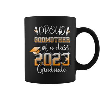 Proud Godmother Of A Class Of 2023 Graduate Graduation Coffee Mug | Mazezy