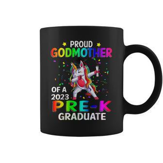 Proud Godmother Of A Class Of 2023 Prek Graduate Unicorn Coffee Mug | Mazezy