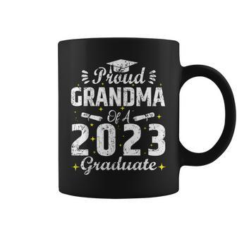 Proud Grandma Of A Class Of 2023 Graduate Graduation Senior Coffee Mug | Mazezy