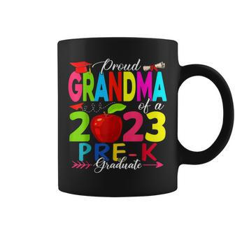 Proud Grandma Of A Class Of 2023 Prek Graduate Funny Family Coffee Mug | Mazezy