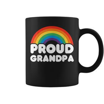 Proud Grandpa Lgbt Flag Gay Pride Lgbtq Coffee Mug | Mazezy