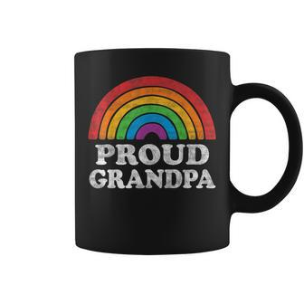 Proud Grandpa Lgbtq Rainbow Support Lgbt Gay Pride Month Coffee Mug | Mazezy