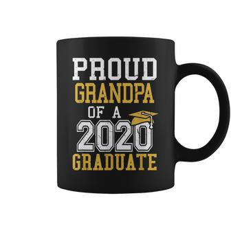 Proud Grandpa Of A Class Of 2020 Graduate Senior Grandfather Gift For Mens Coffee Mug | Mazezy