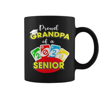 Proud Grandpa Of A Class Of 2023 Graduate Senior Uno Out Coffee Mug | Mazezy