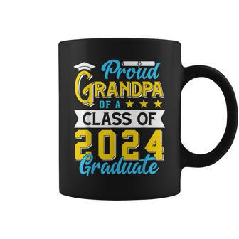 Proud Grandpa Of A Class Of 2024 Graduate Senior 2024 Coffee Mug | Mazezy