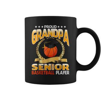 Proud Grandpa Senior Class Of 2023 Basketball Player Coffee Mug | Mazezy