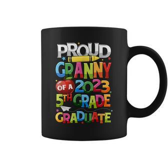 Proud Granny Of A 5Th Grade Grad Graduation Class Of 2023 Coffee Mug | Mazezy