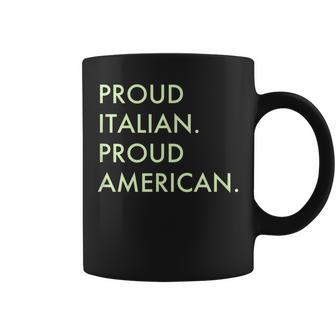 Proud Italian Proud American Family Of Roman Empire Coffee Mug | Mazezy