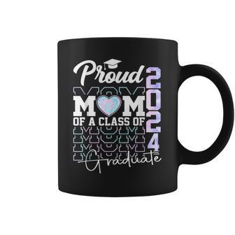Proud Mom Of A Class Of 2024 Graduate Senior 24 Graduation Coffee Mug | Seseable CA