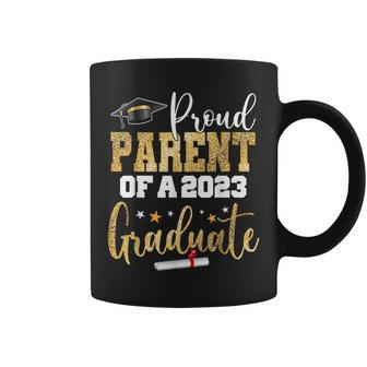 Proud Parent Of A 2023 Graduate Class Senior Graduation Coffee Mug | Mazezy