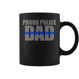 Proud Police Dad Police Officer Coffee Mug | Mazezy