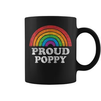 Proud Poppy Lgbtq Rainbow Support Lgbt Gay Pride Month Coffee Mug | Mazezy