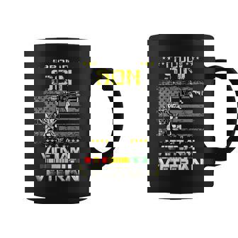 Proud Son Of A Vietnam Veteran T Vietnam Vet Coffee Mug | Mazezy