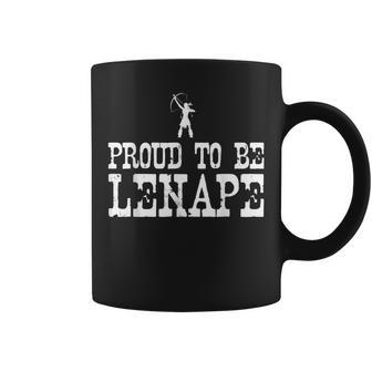 Proud To Be Lenape T - Native American Pride Coffee Mug | Mazezy