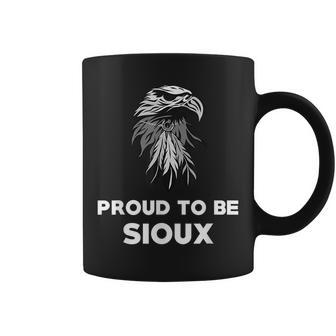 Proud To Be Sioux - Native American Pride T Coffee Mug | Mazezy