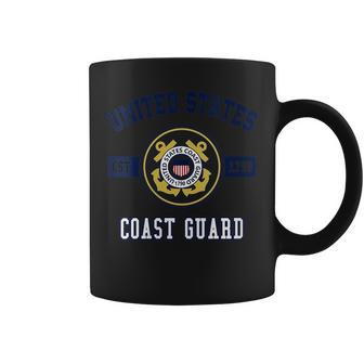 Proud Us Coast Guard Military Pride Gift For Womens Pride Month Funny Designs Funny Gifts Coffee Mug | Mazezy