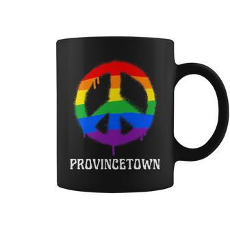 Provincetown Gay Pride Rainbow Lgbt Lgbtq Massachusetts Coffee Mug | Mazezy