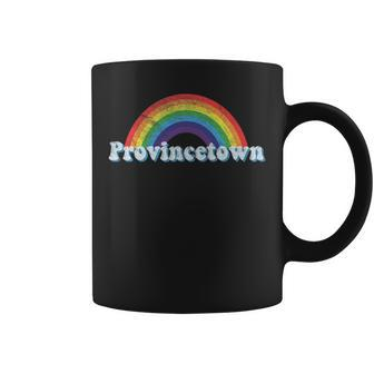 Provincetown P-Town Lgbtq Gay Pride Rainbow Coffee Mug | Mazezy