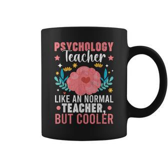 Psychology Teacher School Psychologist Graphic Coffee Mug | Mazezy