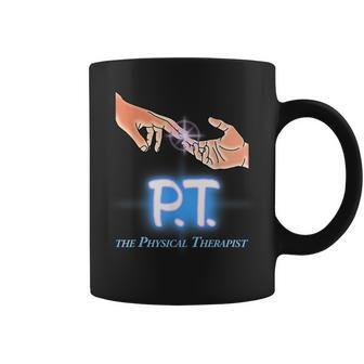 Pt The Physical Therapist Therapist Funny Gifts Coffee Mug | Mazezy