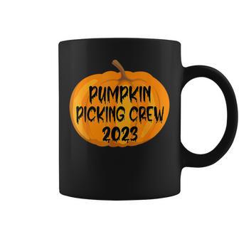 Pumpkin Picking Crew 2023- Halloween Coffee Mug - Monsterry AU