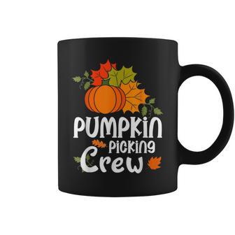 Pumpkin Picking Crew For Halloween Family Matching Coffee Mug - Monsterry UK