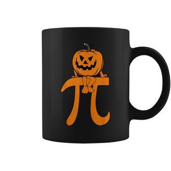Pumpkin Pie Math Halloween Thanksgiving Pi Day Coffee Mug | Mazezy