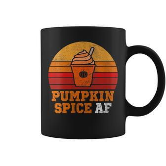 Pumpkin Spice Af Funny Men Husband Apparel Halloween Gift Gift For Womens Coffee Mug | Mazezy